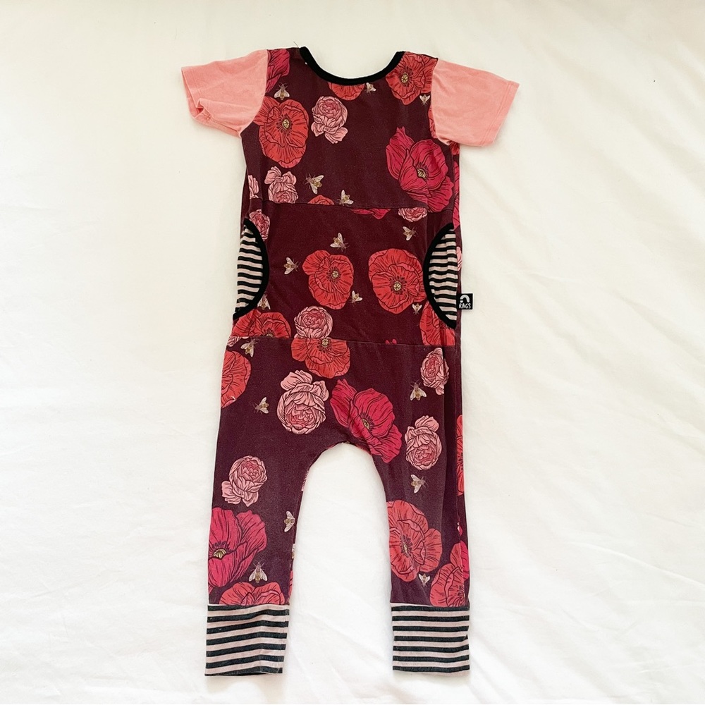 Rags to Raches Floral Romper